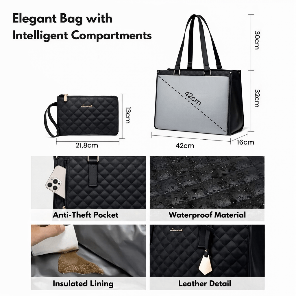 Bagsball 2-in-1 Tragetasche mit isoliertem Lebensmittelfach