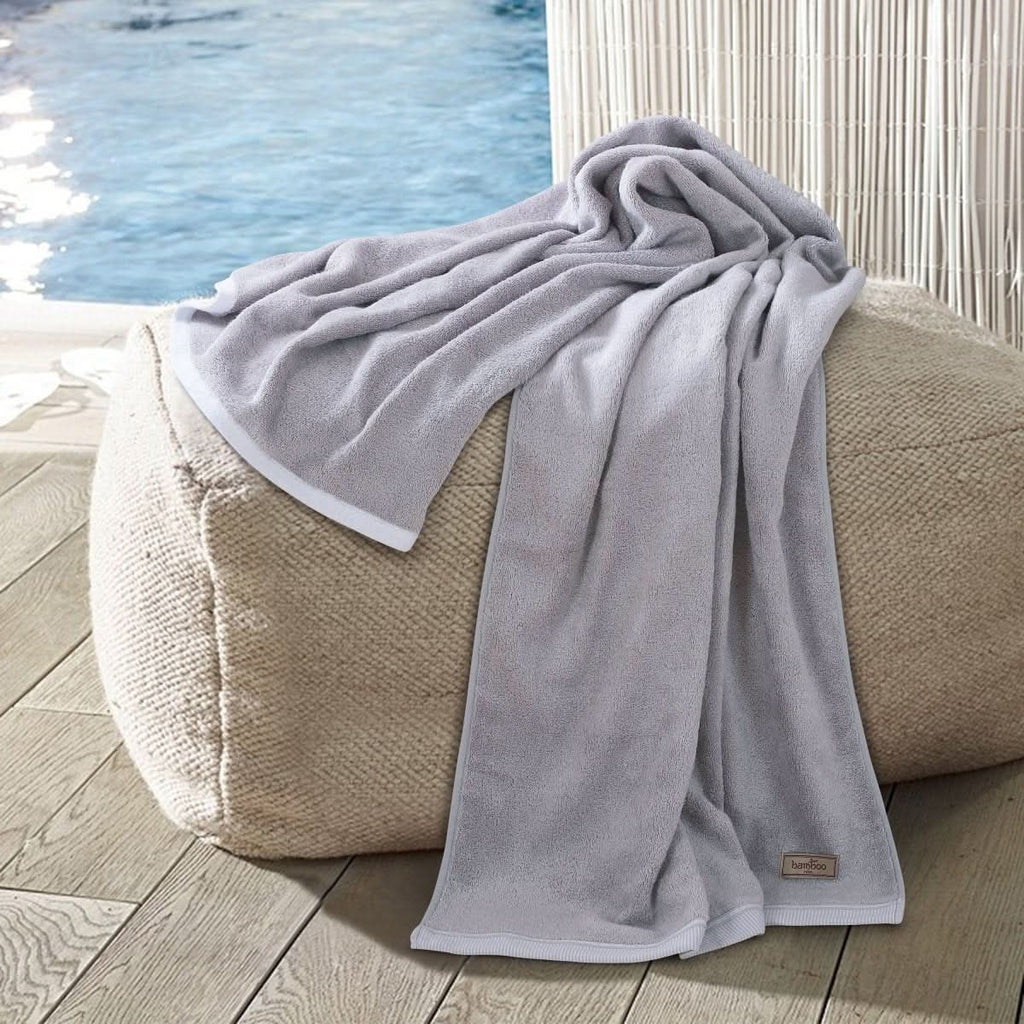 Bambora Ultra Yumuşak Bambu Kumaşlı Banyo Havlusu - Spa, Spor Salonu ve Ev İçin