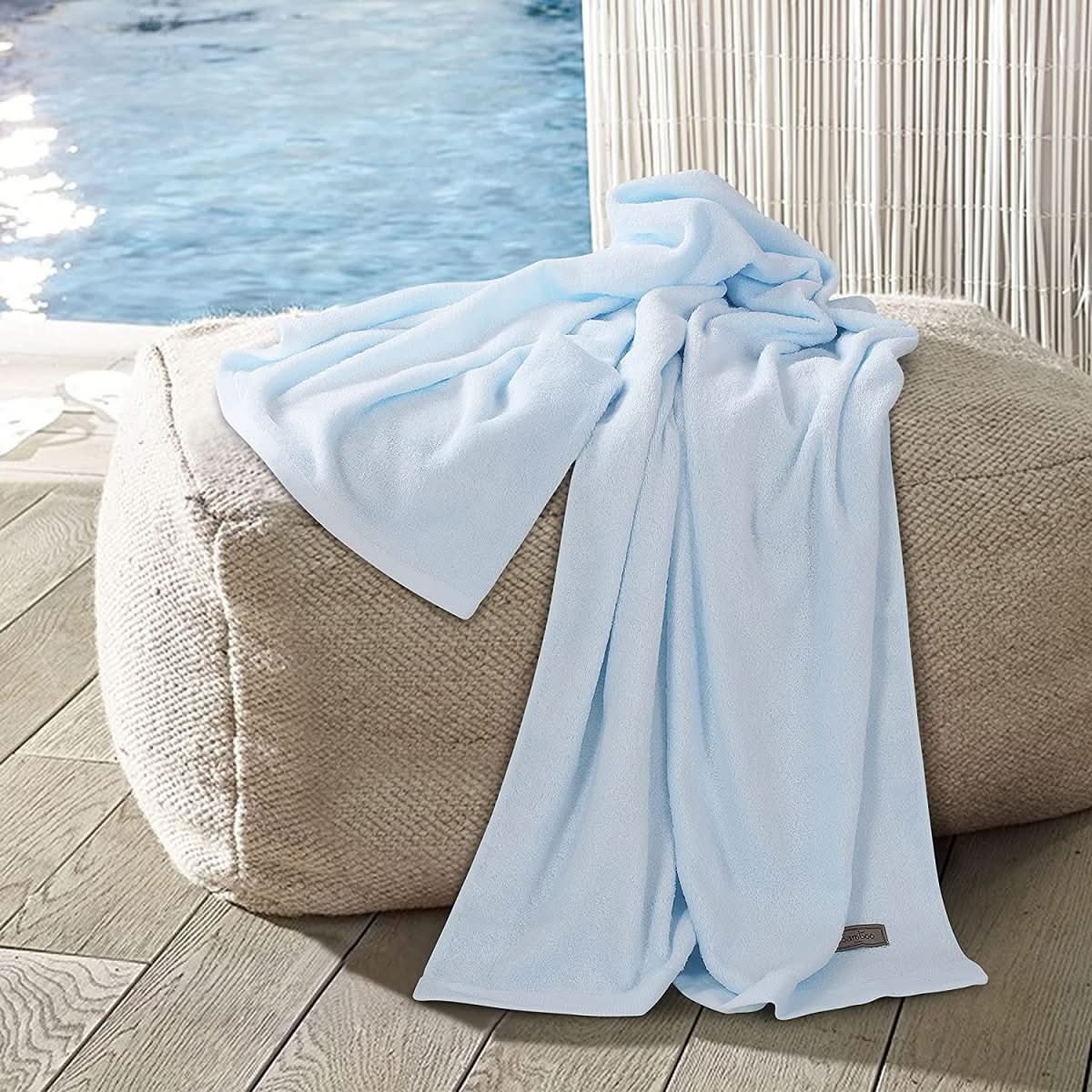 Bambora Ultra Yumuşak Bambu Kumaşlı Banyo Havlusu - Spa, Spor Salonu ve Ev İçin