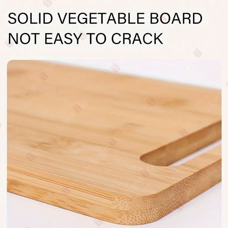 BAMBOOVIA Bambutallriksset för vardaglig köksberedning och matlagning