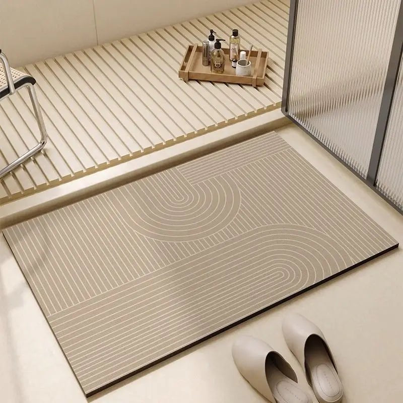 Tapete de Banho BATHDRY de Absorção Rápida com Base Antiderrapante