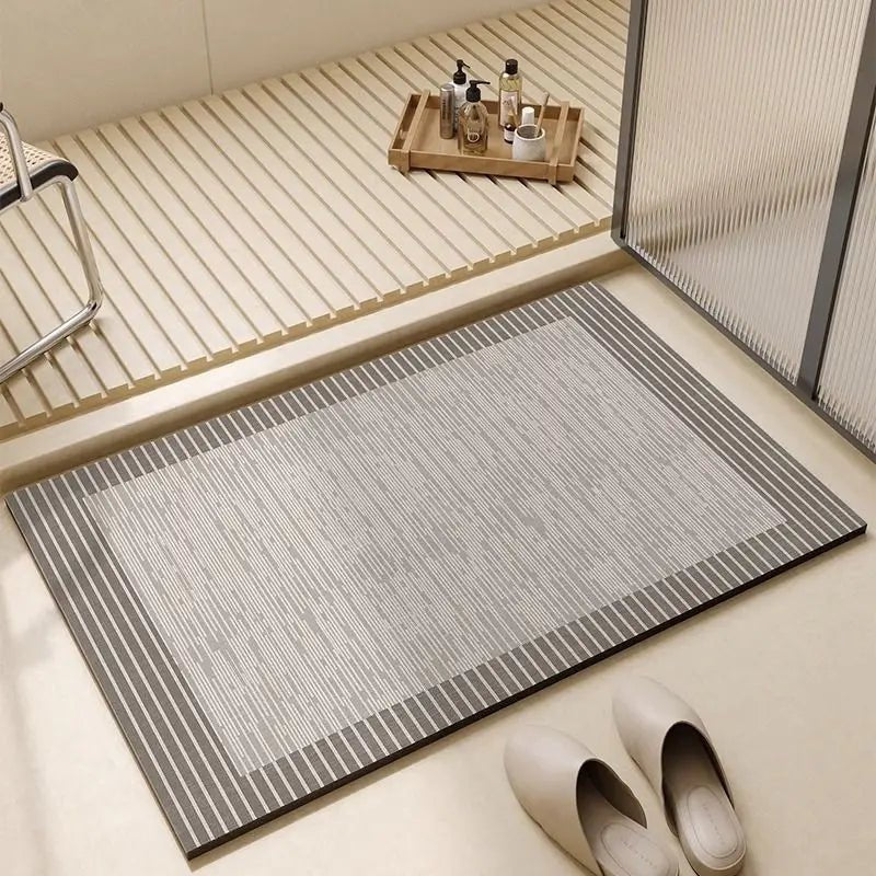 Tapete de Banho BATHDRY de Absorção Rápida com Base Antiderrapante