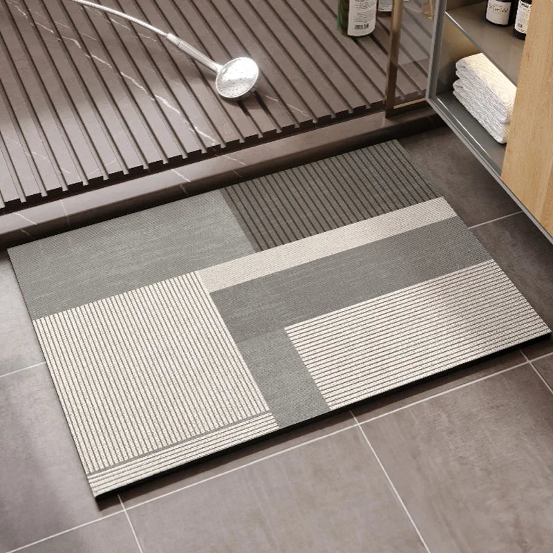 Tapete de Banho BATHDRY de Absorção Rápida com Base Antiderrapante