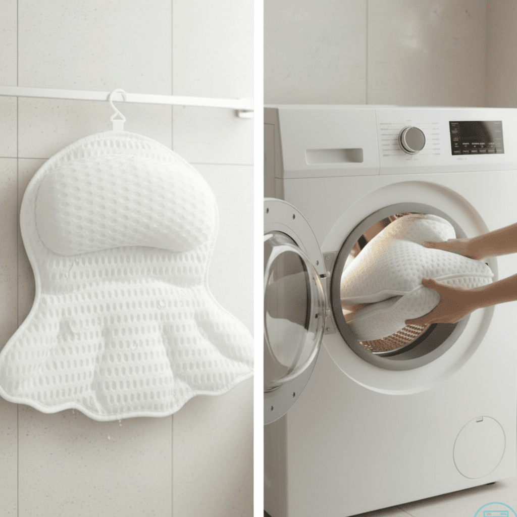 Polštář na podporu krku a zad Bathora pro pohodlí ve wellness
