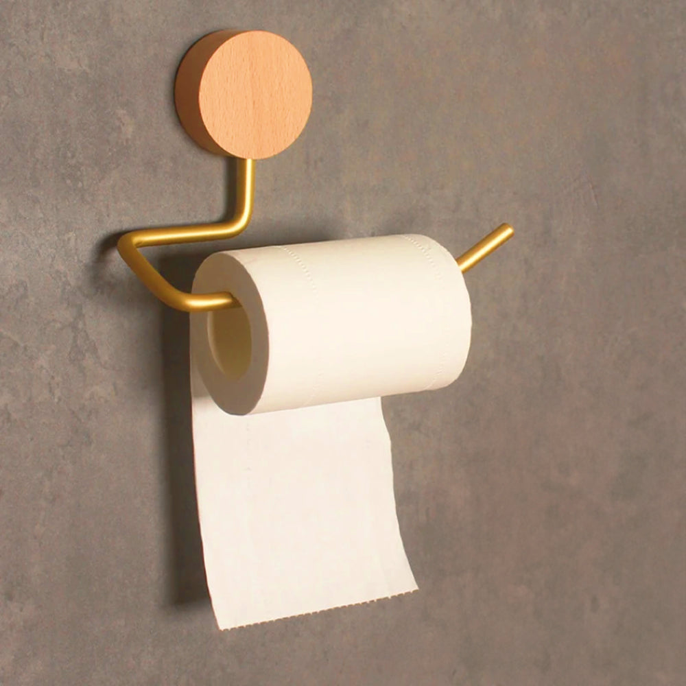 Minimalistisk moderne toiletpapirholder