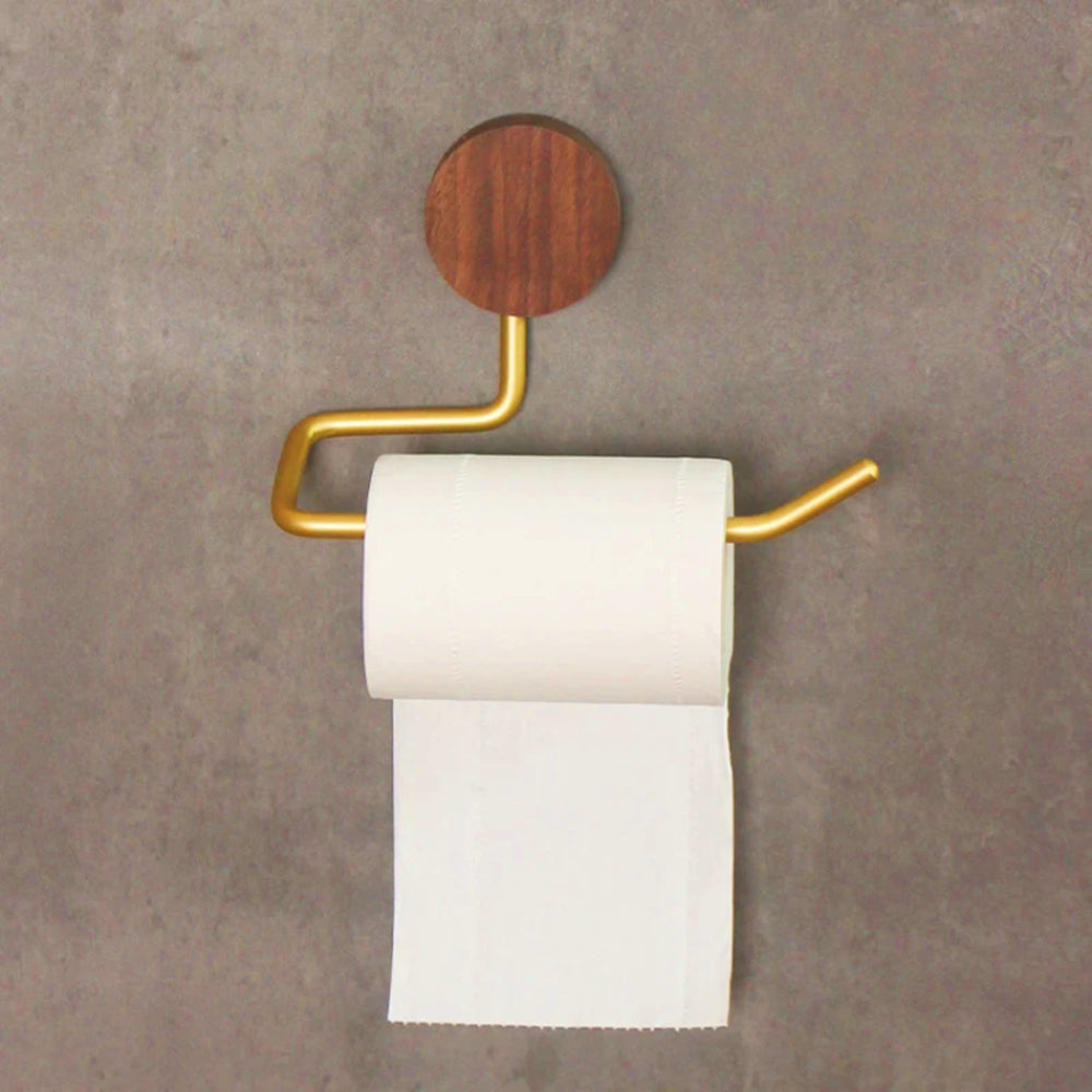 Minimalistisk moderne toiletpapirholder