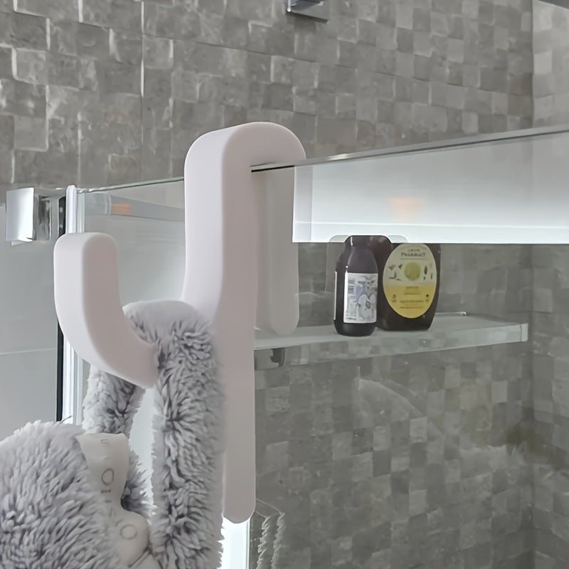 BATHVITRA Vylepšený skleněný sprchový doplněk pro stylovou organizaci koupelny