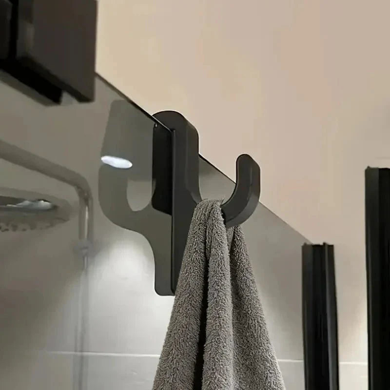 BATHVITRA Vylepšený skleněný sprchový doplněk pro stylovou organizaci koupelny
