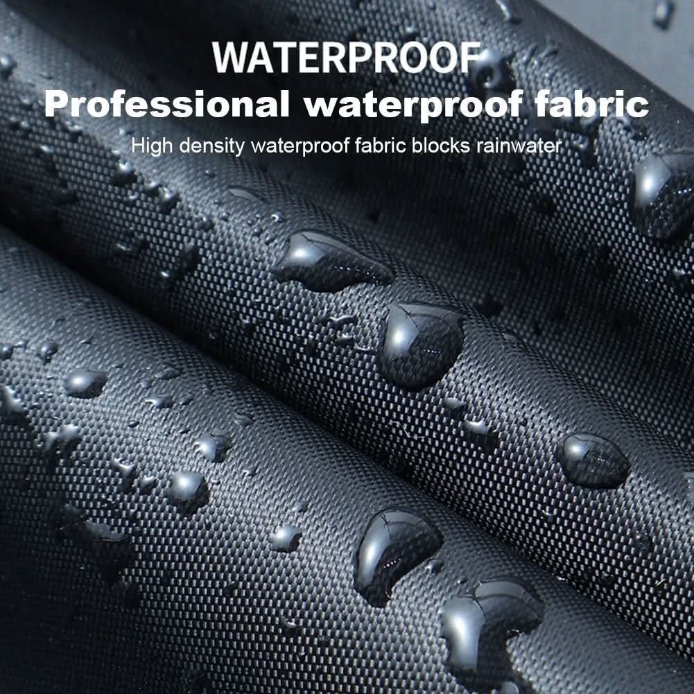 Water-Resistant Motorcycle Cover With UV Protection And Reflective Stripes