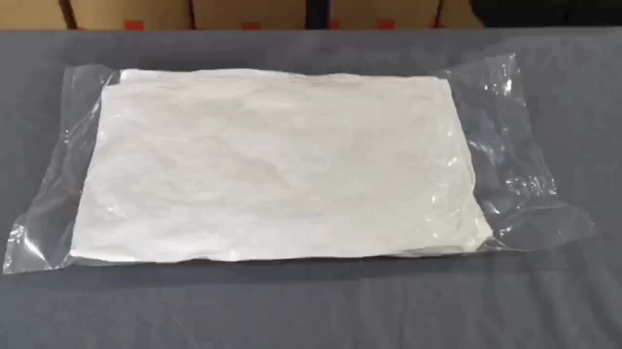 VeloraCloud Ultra Soft Down Pillow with Goose Down Fill and Cotton Cover