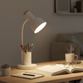 LumaNest LED skrivebordslampe med pennholder 3 fargemoduser for studenter
