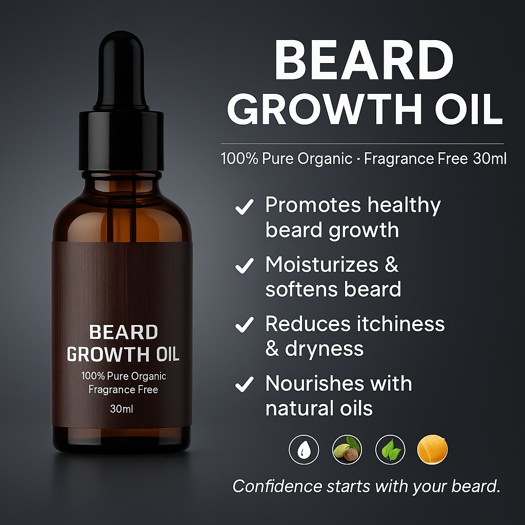 BeardVita Complete Beard Growth and Care Kit Bundle
