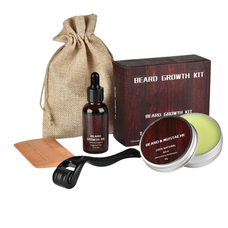 BeardVita Complete Beard Growth and Care Kit Bundle