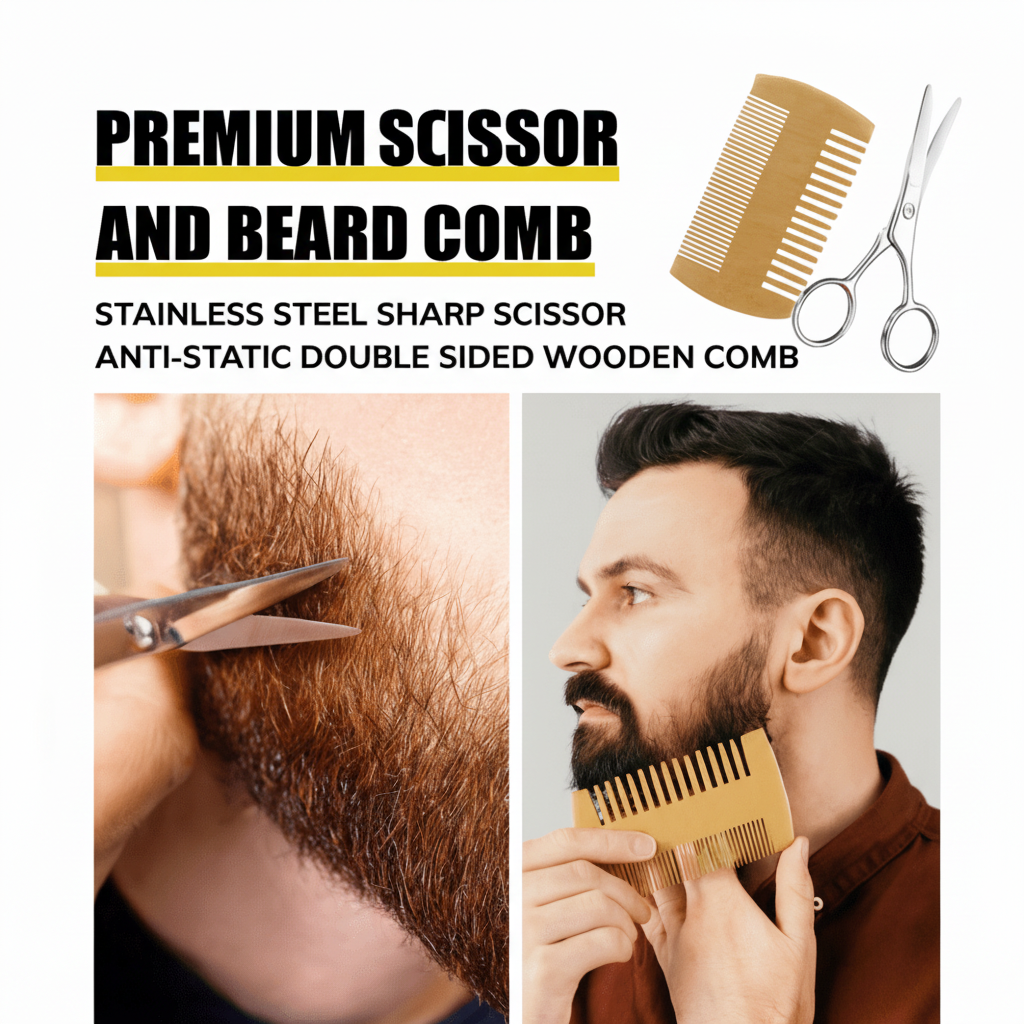 BeardVita Complete Beard Growth and Care Kit Bundle