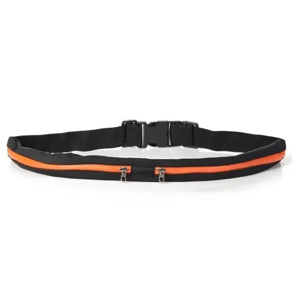 BELTMAX Cinto de Corrida Ajustável e Impermeável com Dois Bolsos