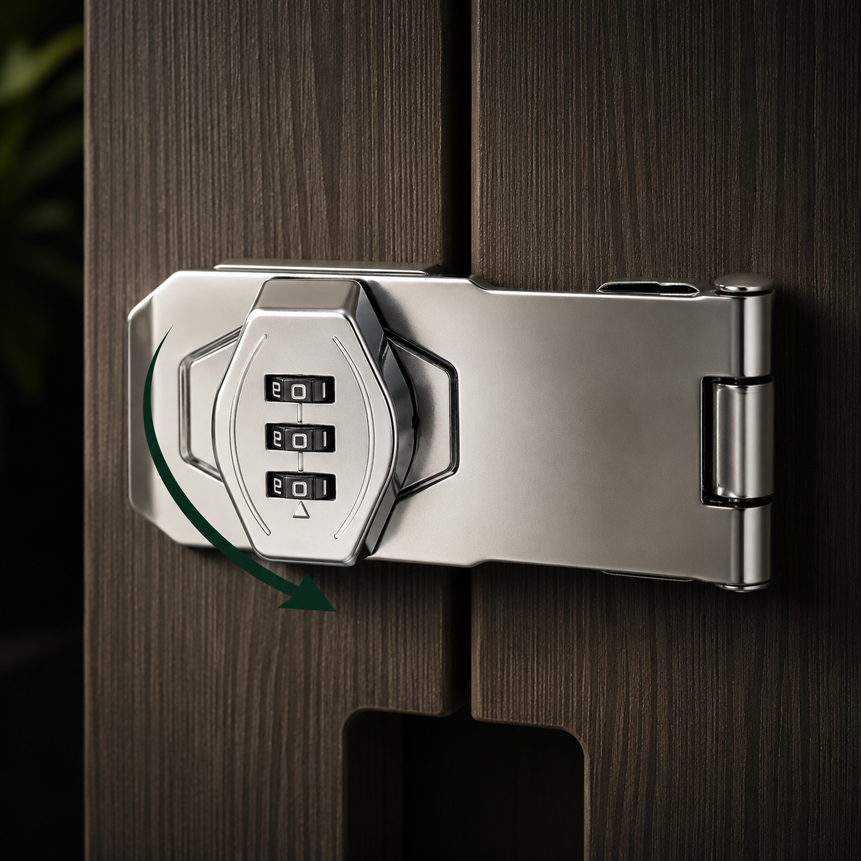 3-Digit Cabinet Lock Replaces Standard Cam Locks In Drawers And Cabinets