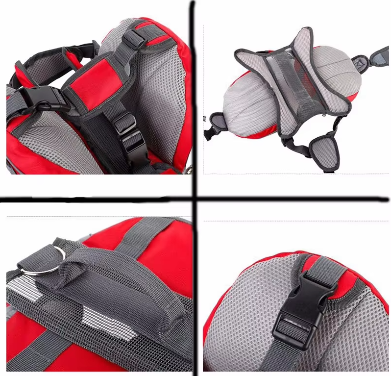 Waterproof Outdoor Dog Backpack With Adjustable Fit