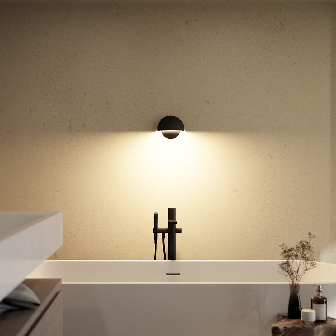 LumaRidge Outdoor LED Wall Light With Warm Glow Weatherproof