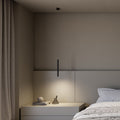Cirroia Minimal Pendant Light by Lumenry Aluminum LED Hanging Lamp