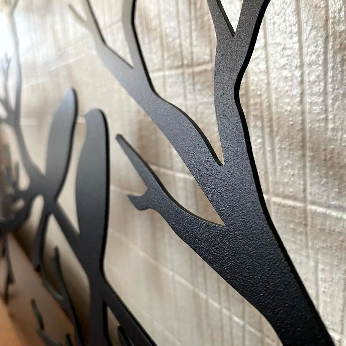 BIRDWING ART Metal Wall Sculpture Featuring Birds For Elegant Living
