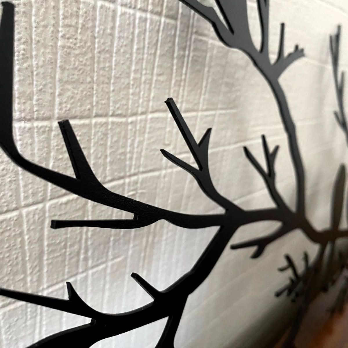 BIRDWING ART Metal Wall Sculpture Featuring Birds For Elegant Living