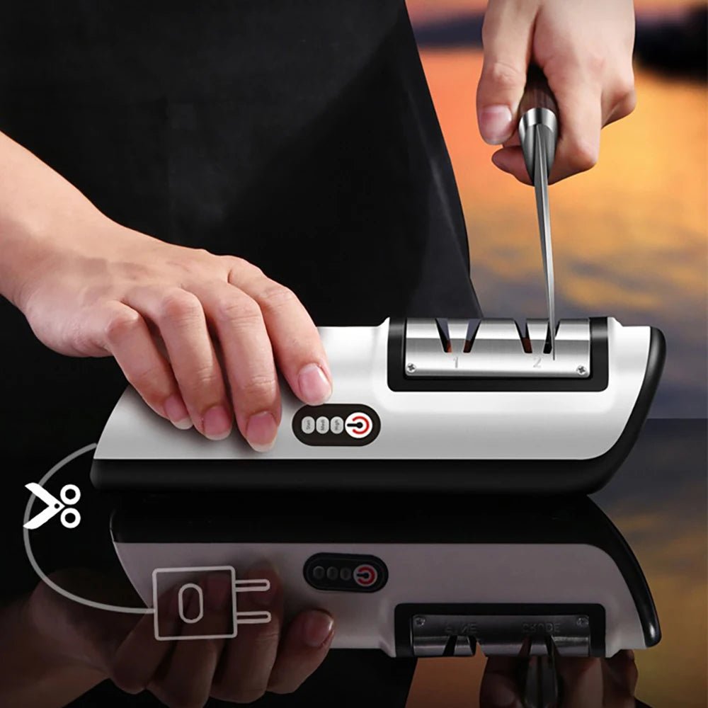 Automatický brousek nožů BladeCharge s třemi rychlostními nastaveními