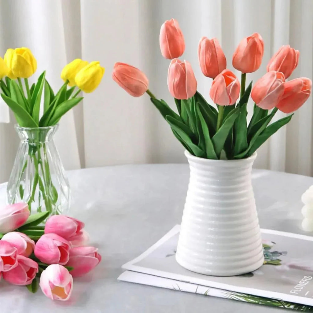 Bloomtouch Tulip Real Touch-tulpaner för elegant dekoration