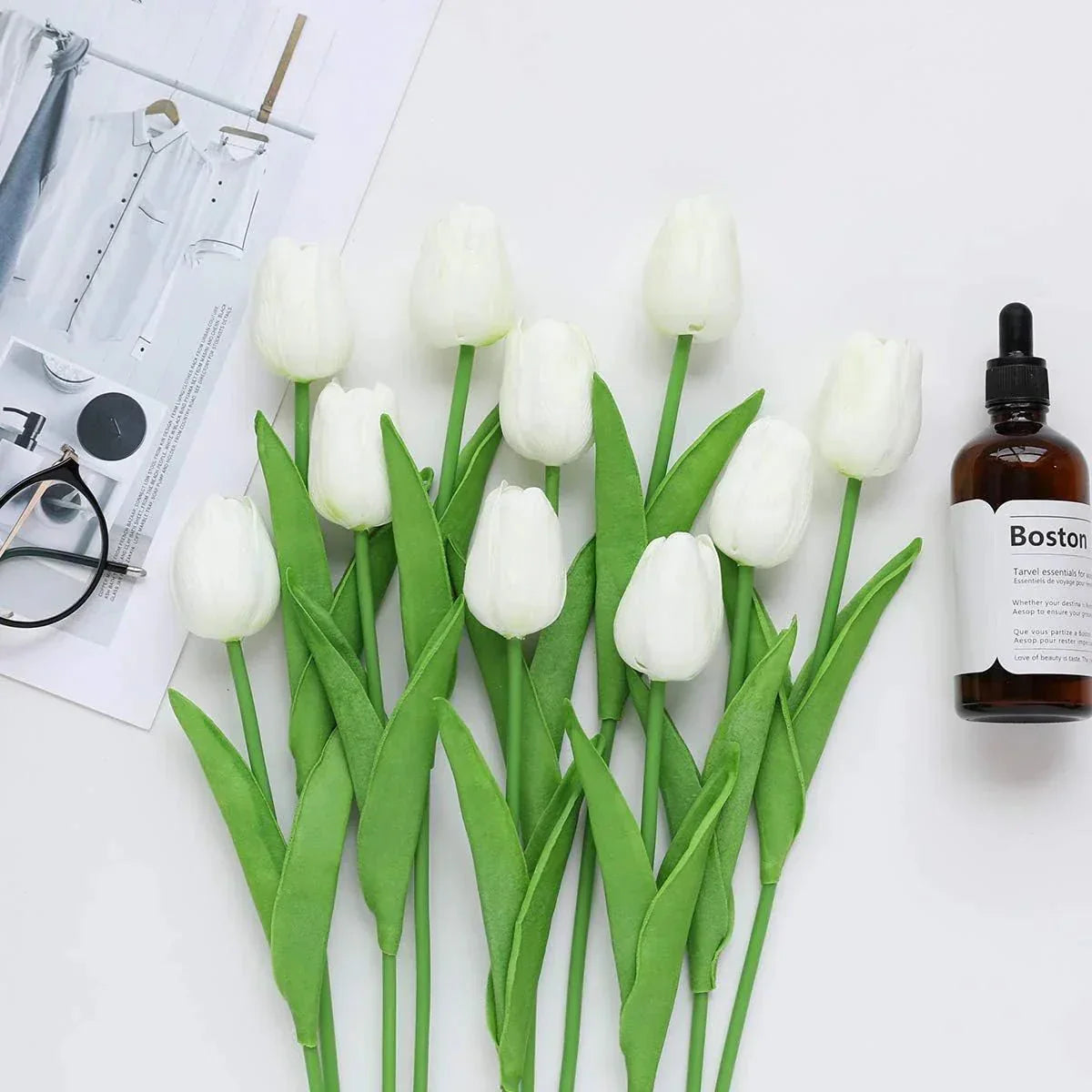 Bloomtouch Tulip Real Touch-tulpaner för elegant dekoration