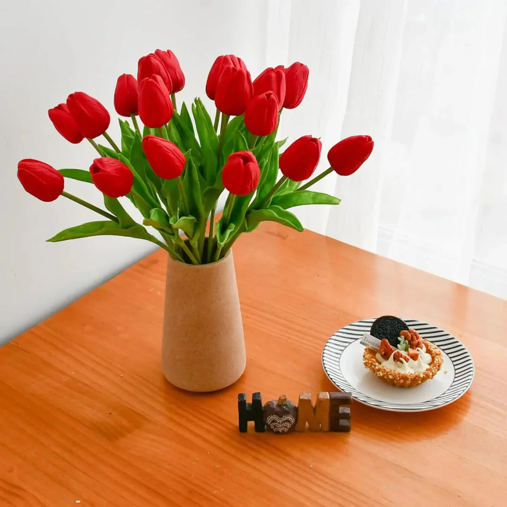 Bloomtouch Tulip Real Touch-tulpaner för elegant dekoration