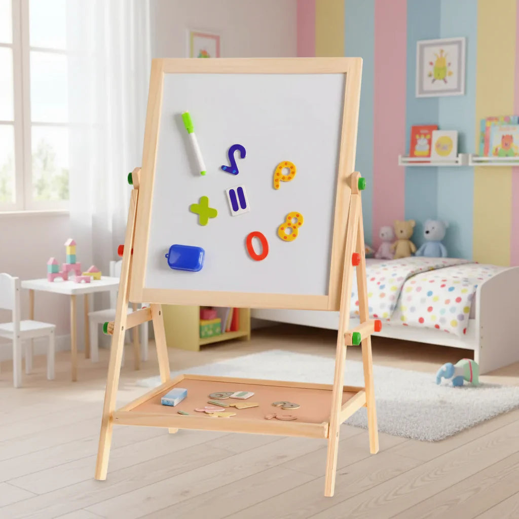 Magnetická tabule BoardPro s nastavitelnou výškou pro kreativní učení a kreslení