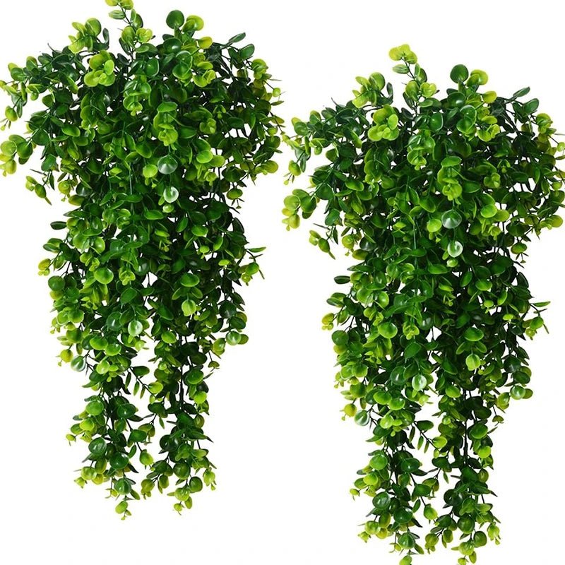 Botanilux UV-kestävä keinotekoinen eukalyptuksen riippuva lehvistö kodin sisustukseen