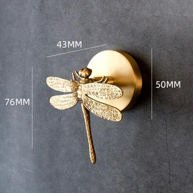 BRASSBEAST Sculptural Brass Coat Rack With Animal Motif In Gold Finish