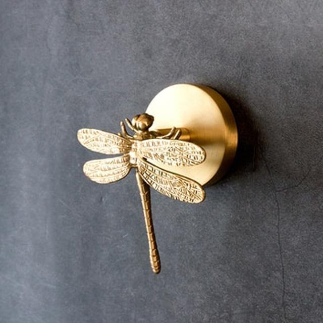 BRASSBEAST Sculptural Brass Coat Rack With Animal Motif In Gold Finish