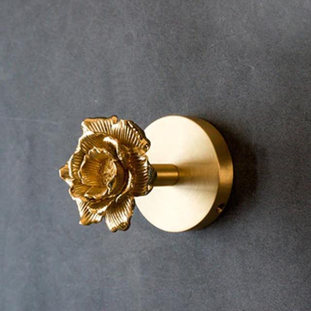 BRASSBEAST Sculptural Brass Coat Rack With Animal Motif In Gold Finish