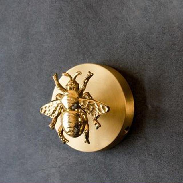 BRASSBEAST Sculptural Brass Coat Rack With Animal Motif In Gold Finish
