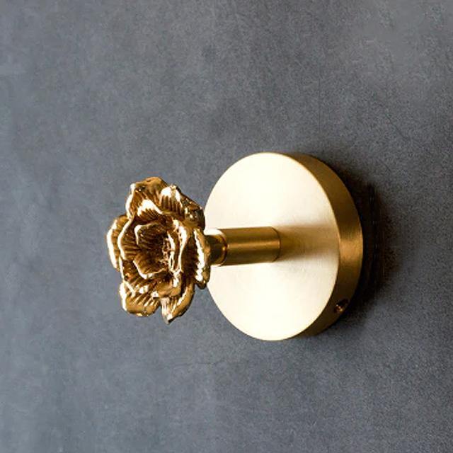 BRASSBEAST Sculptural Brass Coat Rack With Animal Motif In Gold Finish