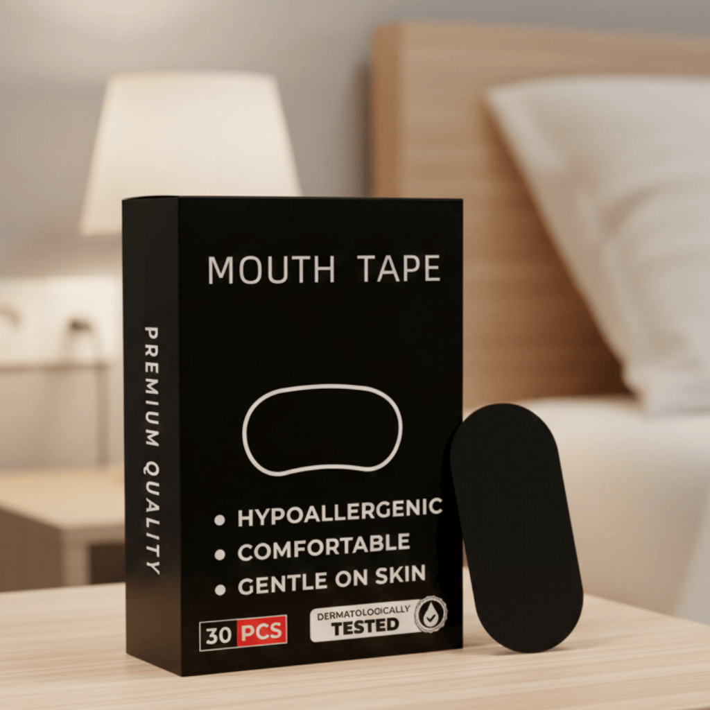 BREATHCALM Nighttime Mouth Tape For Sleep Anti Snoring Aid