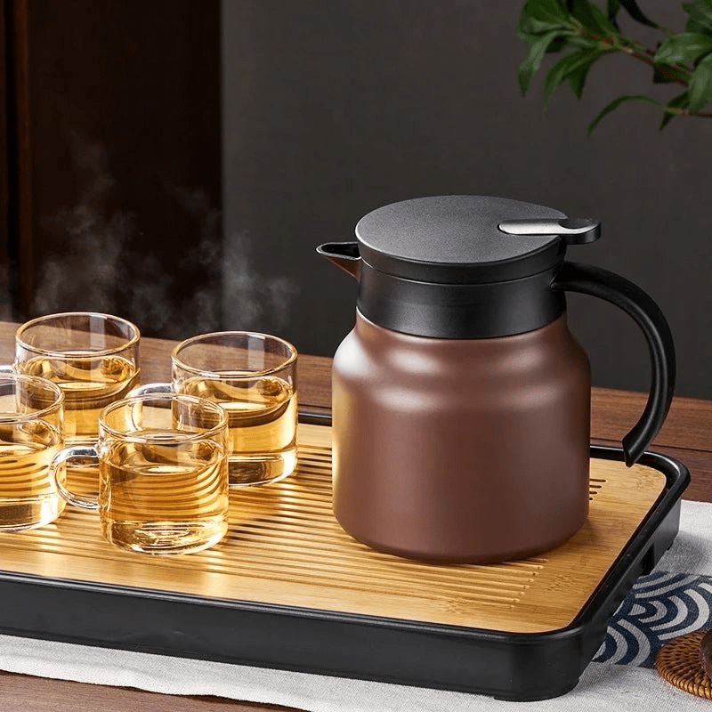 EverStone szigetelt teáskanna rozsdamentes acél szűrővel tea rajongóknak, meleg vagy hideg italokhoz