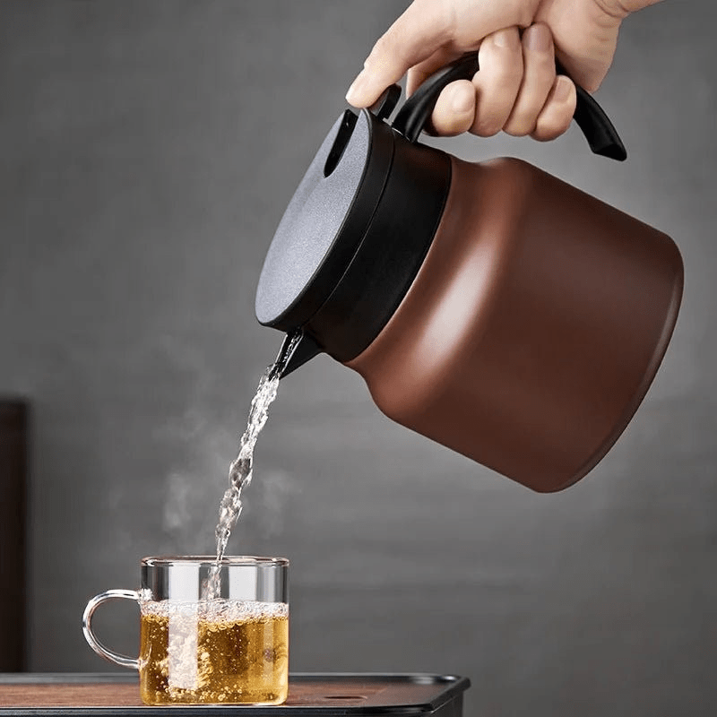 EverStone szigetelt teáskanna rozsdamentes acél szűrővel tea rajongóknak, meleg vagy hideg italokhoz