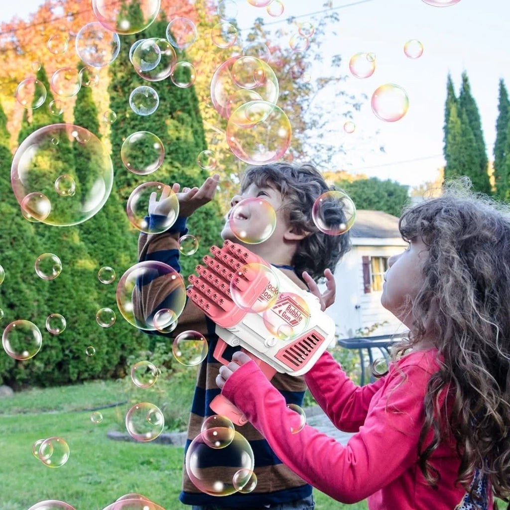 BubbleFun Håndholdt Boblelegetøj Uden Batterier til Uendelig Sjov