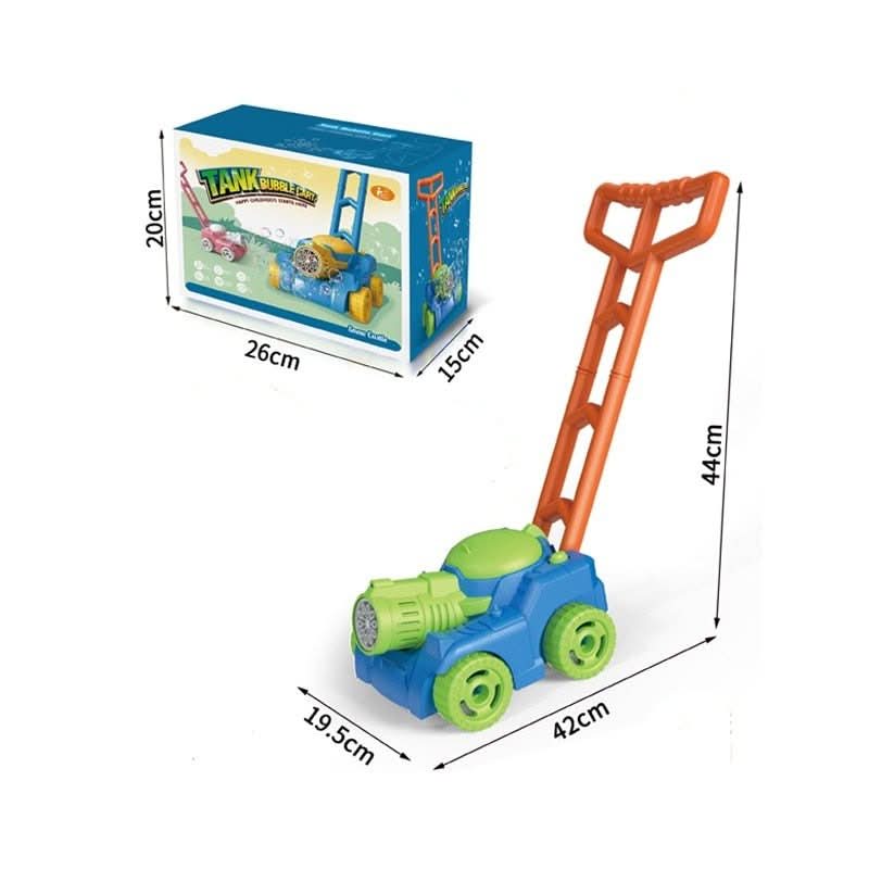 Bubblemow Fun Outdoor Toy Lawn Mower With Bubbles For Play