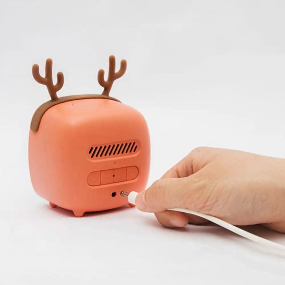 BunnyGlow natlampe vækkeur med digitalt display og timer