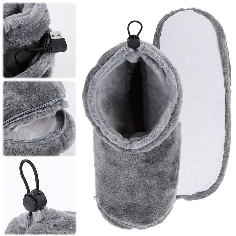 CozyGlow USB-lämmitettävät tohvelit lämpimille jaloille kotona kylminä päivinä