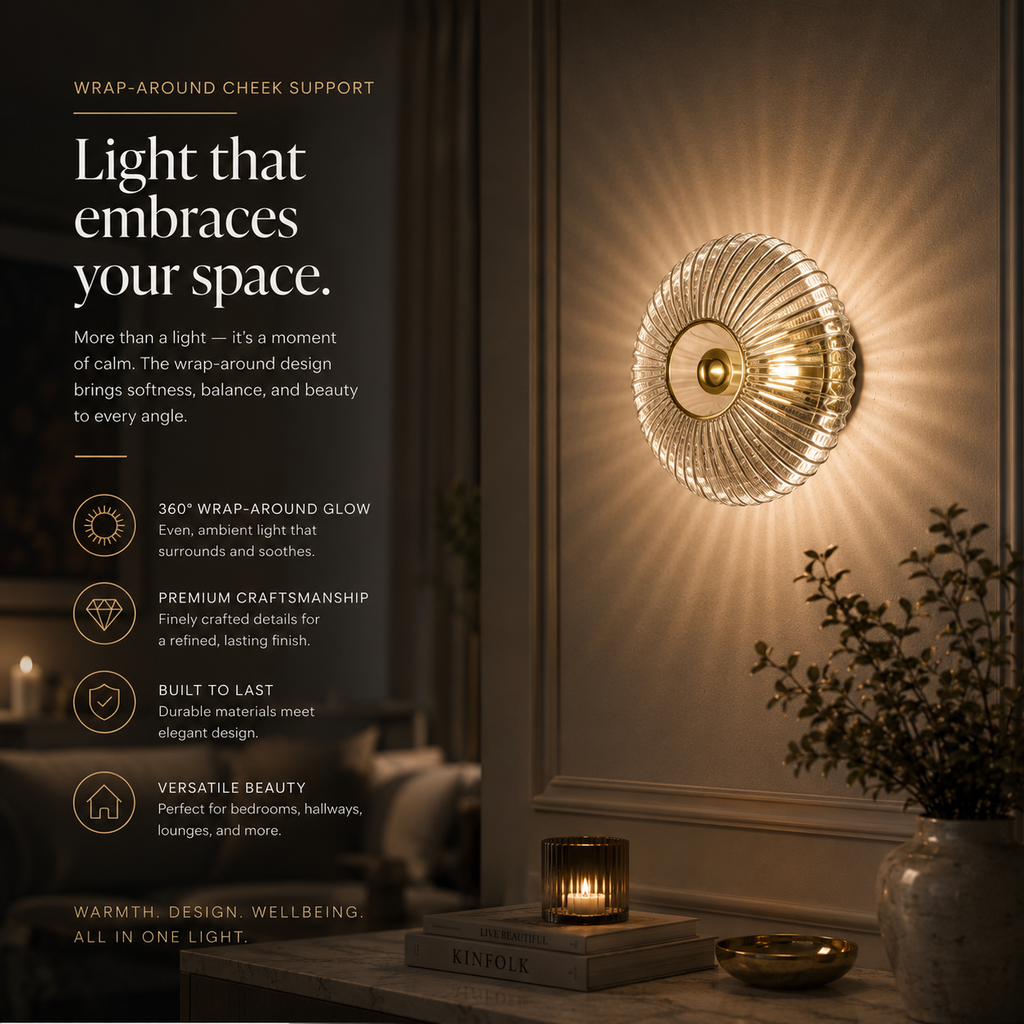 Nástěnné svítidlo Compagnien Glass Globe pro moderní interiéry
