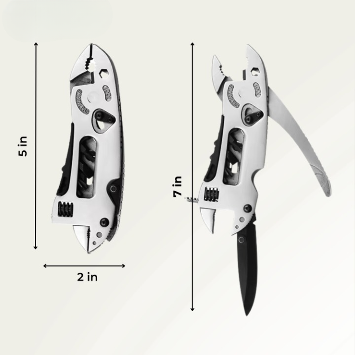 Verriegelungsmechanismus Edelstahl-Zange Multifunktionswerkzeug 12,2 cm