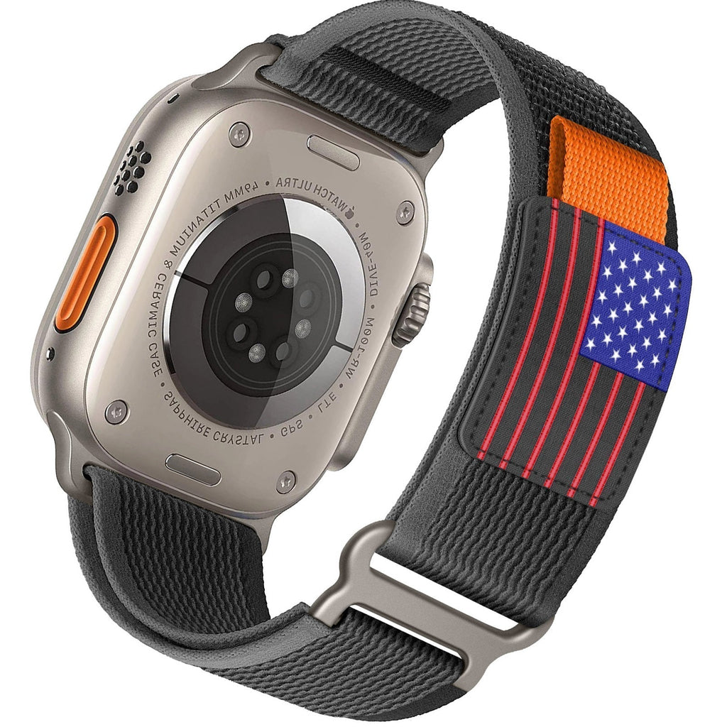 Adjustable Trail Loop Nylon Band For Apple Watch, Lightweight