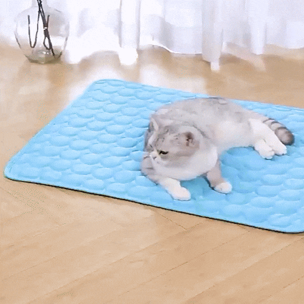 FURBREEZE Self Cooling Pet Pad for Quick Summer Comfort