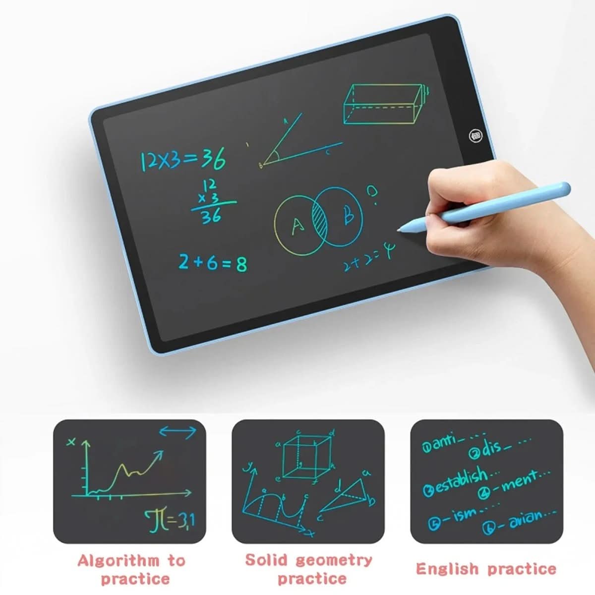 LuminaDraw LCD Drawing Board For Kids, Portable Mess Reduction On The Go