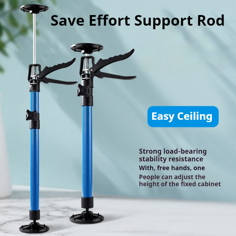 1/2 stk. Skabssupportstang i stål, teleskopisk justerbar skabsjekk til montering af skabe, understøtter op til 66 lbs pr. stang