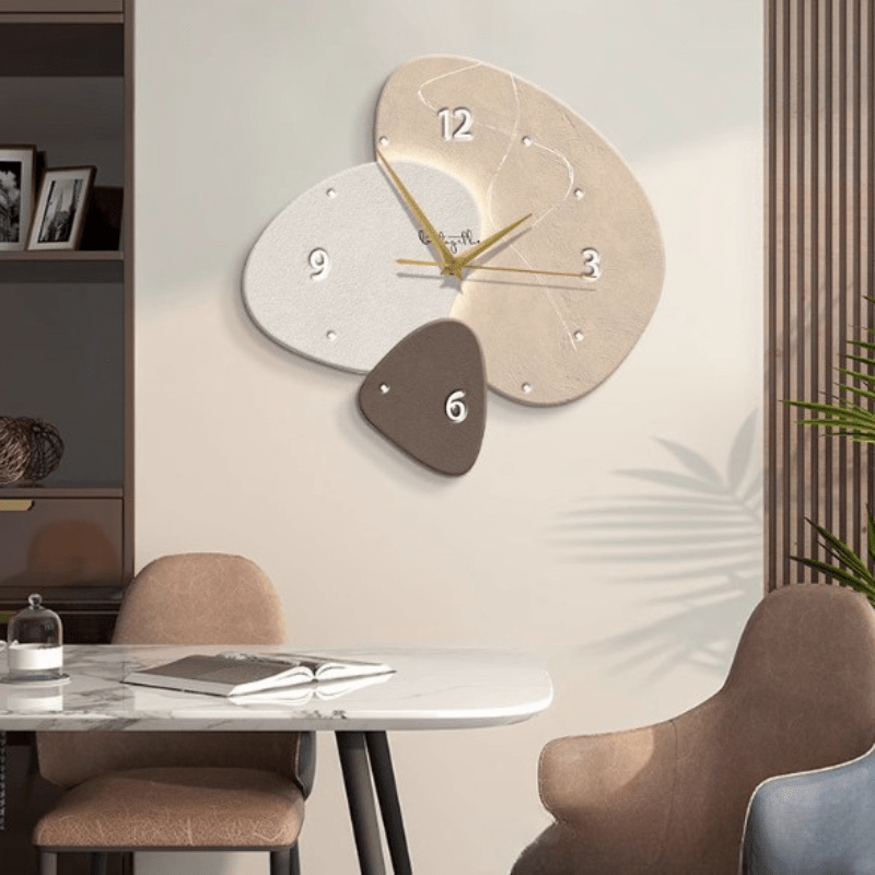 CALMSWEEP Nordic Minimalist Wall Clock With Silent Sweep